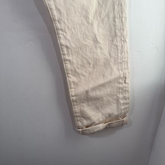 Rogue Territory Men’s Stanton Slim Straight Ecru Japanese Selvedge Jeans 29 - Picture 5 of 11